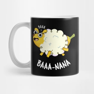 Baa-nana Funny Banana Puns Mug